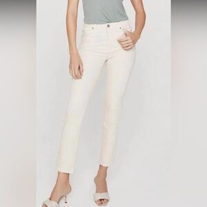 AG jeans Isabelle high rise straight crop NWT sz 25